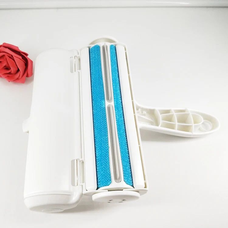 
Hot selling New style pet collecting grooming hair remover cleansing brush Pet hair remover roller hair remover 
