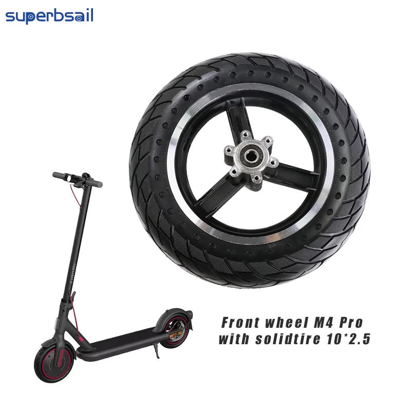 Superbsail Kugoo M4 Pro переднее колесо 10x2 5 сплошная шина для электрический скутер передние и задние части колеса