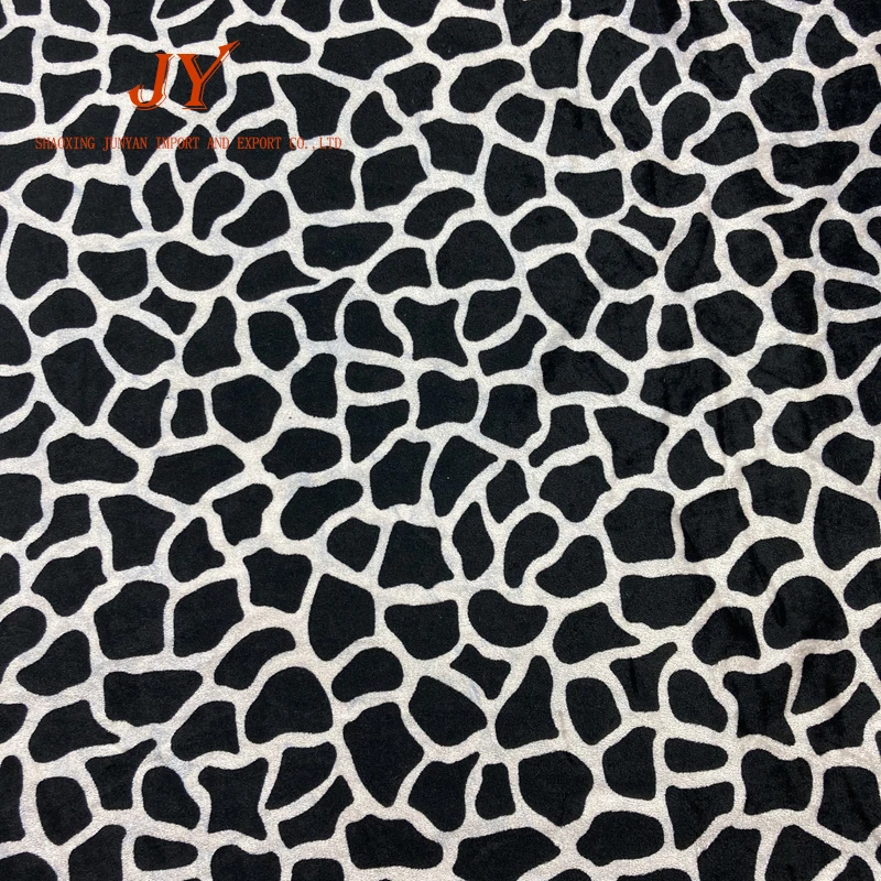 Custom Digital Printing silk korean velvet fabric 4 Way Stretch