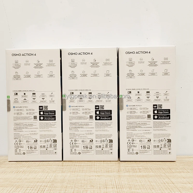 Original Osmo Action 4 Adventure Combo Standard Waterproof Action Video Camera Vlog 4K For DJI Osmo Action 4 Adventure Combo