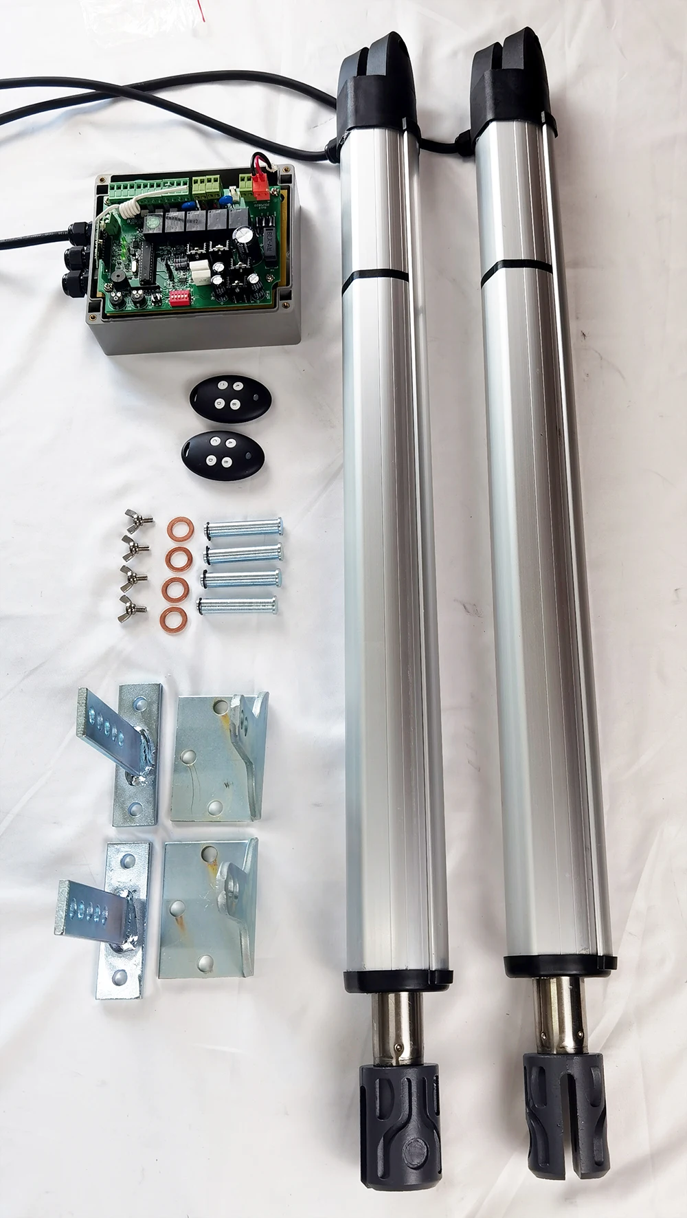 DC12/24V motor with limit switch or stopper 200KG*2 control automatic swing gate opener for Villa /Farm gate