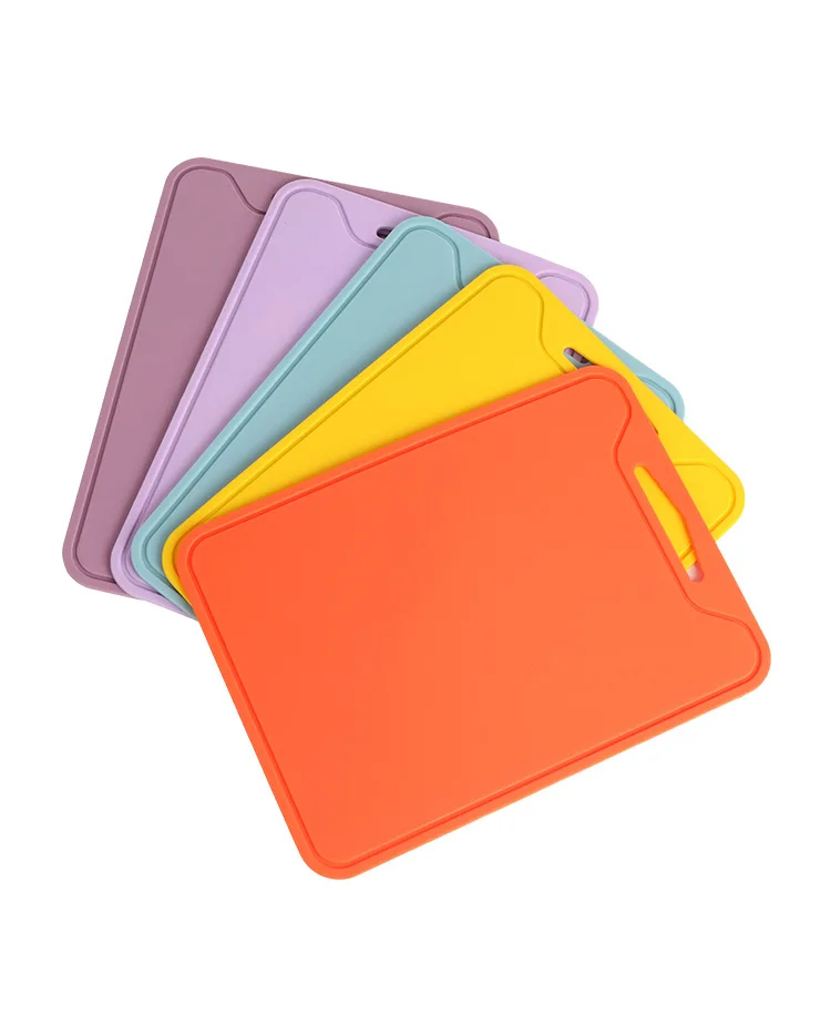 Multi Function Silicone Cutting Board for Fruit and Vegetable Silicone Chopping Board 30*22cm 310G
