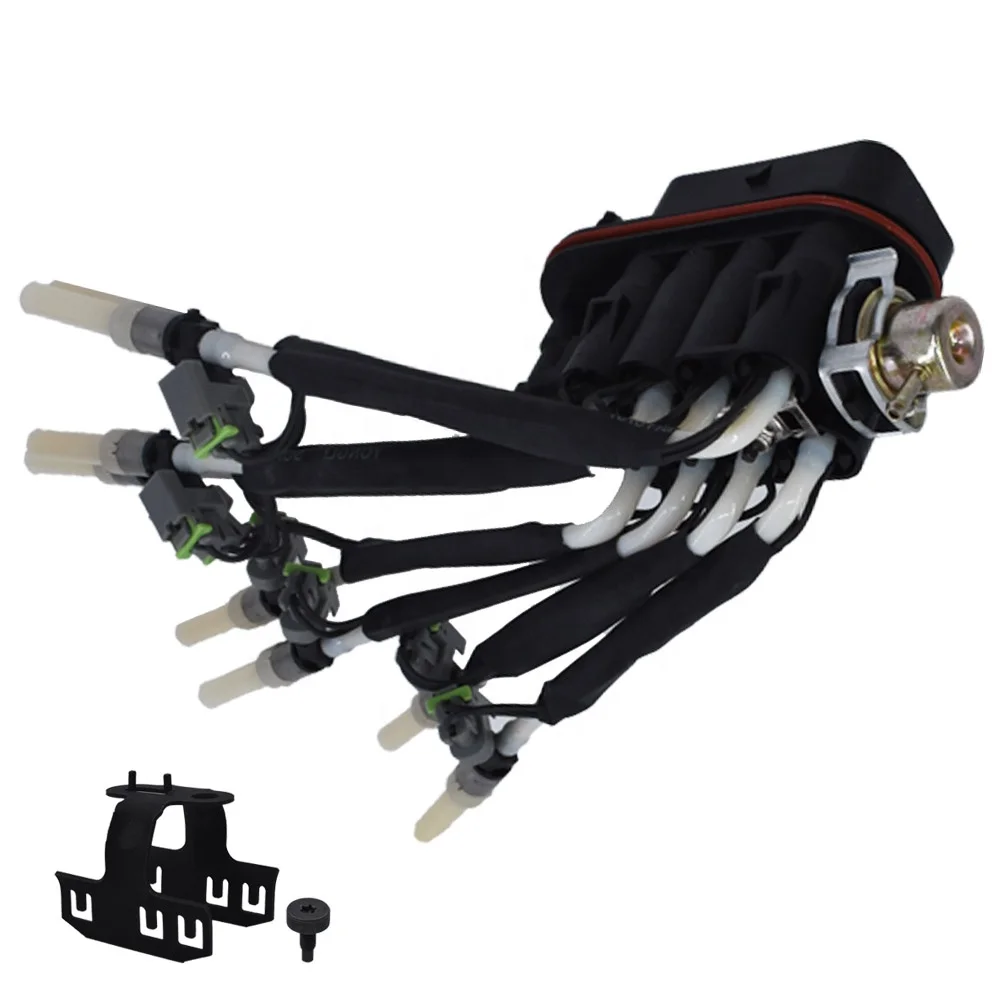 New Fuel Spider Injector W/ Bracket For Chevy Pickup Truck V8 5.0L 5.7L 89060440