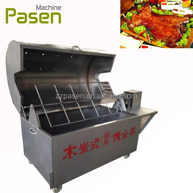 Large Heavy Duty Commercial Lamb Roasted Whole Pig Spit Roaster Gas Charcoal Bbq Grill Rotisseries