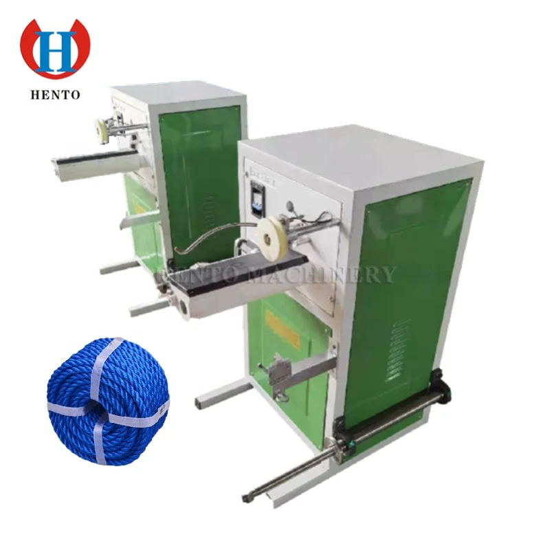 Stable Performance Rope Coil Automatic Making Machine / Rope Winding Machine / Flat Belt Winding Machine