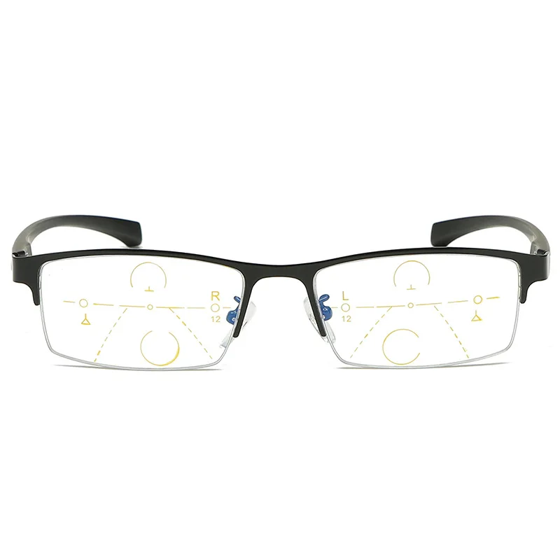 2024 New Arrival Designer TR90 Raw Material Photochromic Reading Men Glasses Frames for Eye Glasses