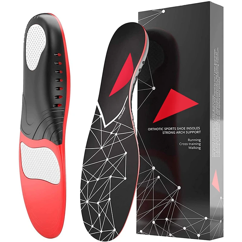 Arch Support Insoles for Men and Women Shoe Inserts Orthotic Inserts Flat Feet Foot Running Athletic Gel Shoe Insoles