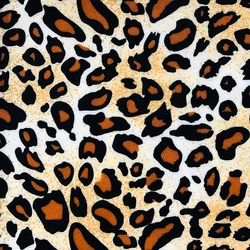 shaoxing esse 95%T 5%elastane animal printed knitted FDY fabric for garment