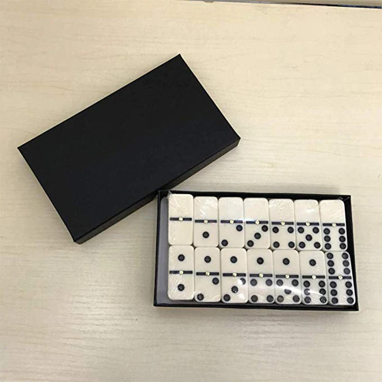 Customized dominos playing indoor dominos game