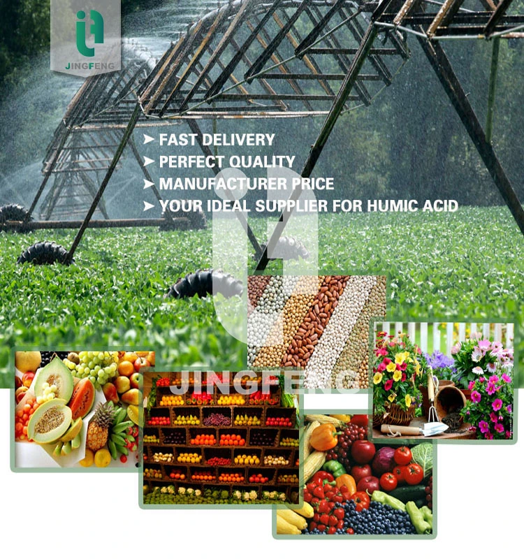 Anti Water Hardness Agricultural Fulvico  Soluble organic Fertilizer Shiny Powder Potassium Fulvate