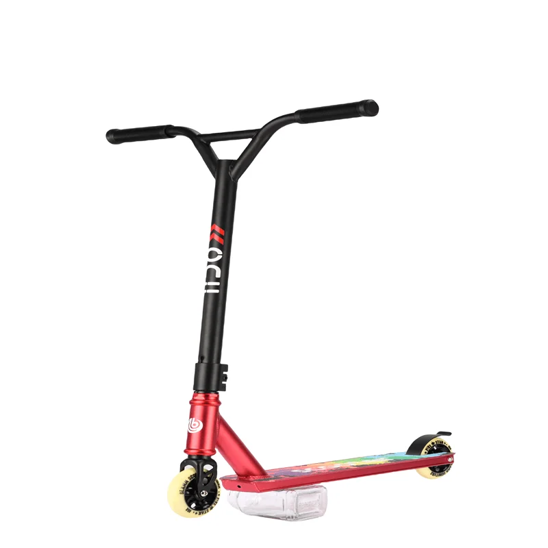 Factory price Wholesale customized Aluminum stunt scooter Freestyle kick scooter for adult