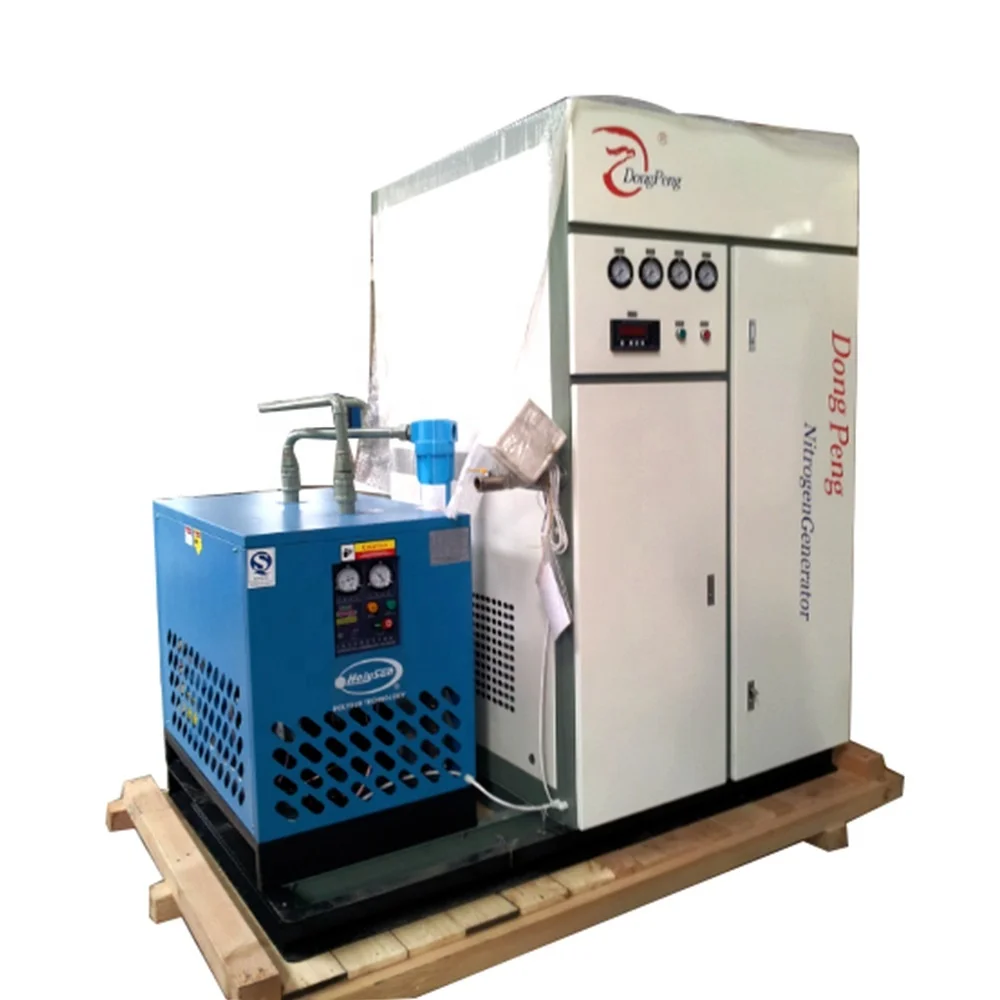 cabinet type PSA type N2 generator  nitrogen gas machine with nitrogen gas cylinder for wire cable