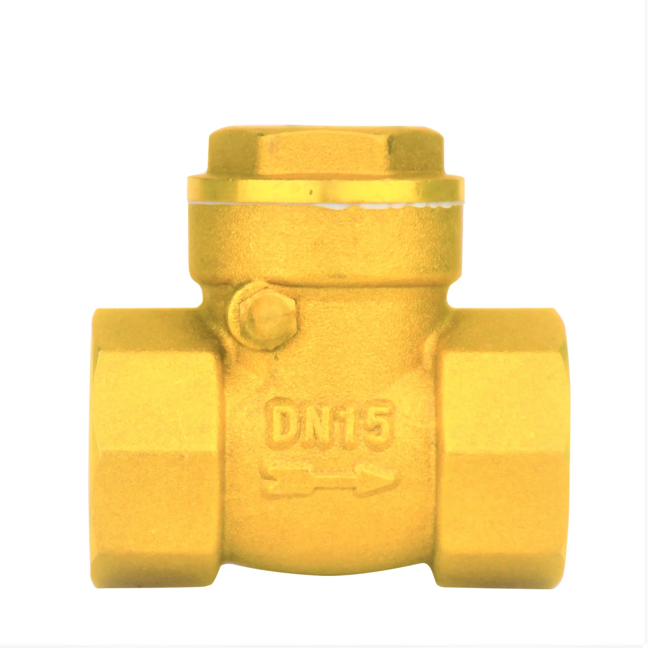 DN15-DN50 Brass internal thread horizontal one-way water pump 1/2in-2in check valve