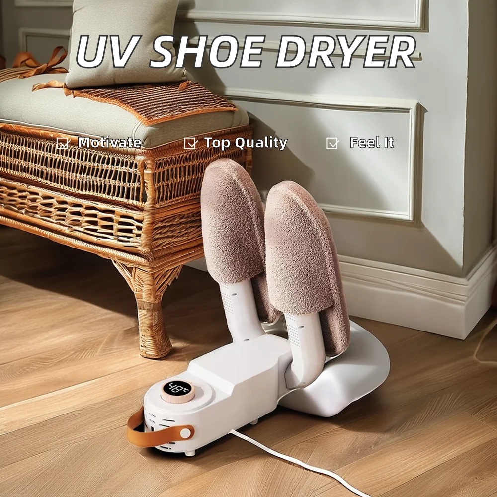 Hot Selling Home Smart USB Portable UV Electric Shoe Dryer with Heating and Drying Socks ABS Material Hot Sell
