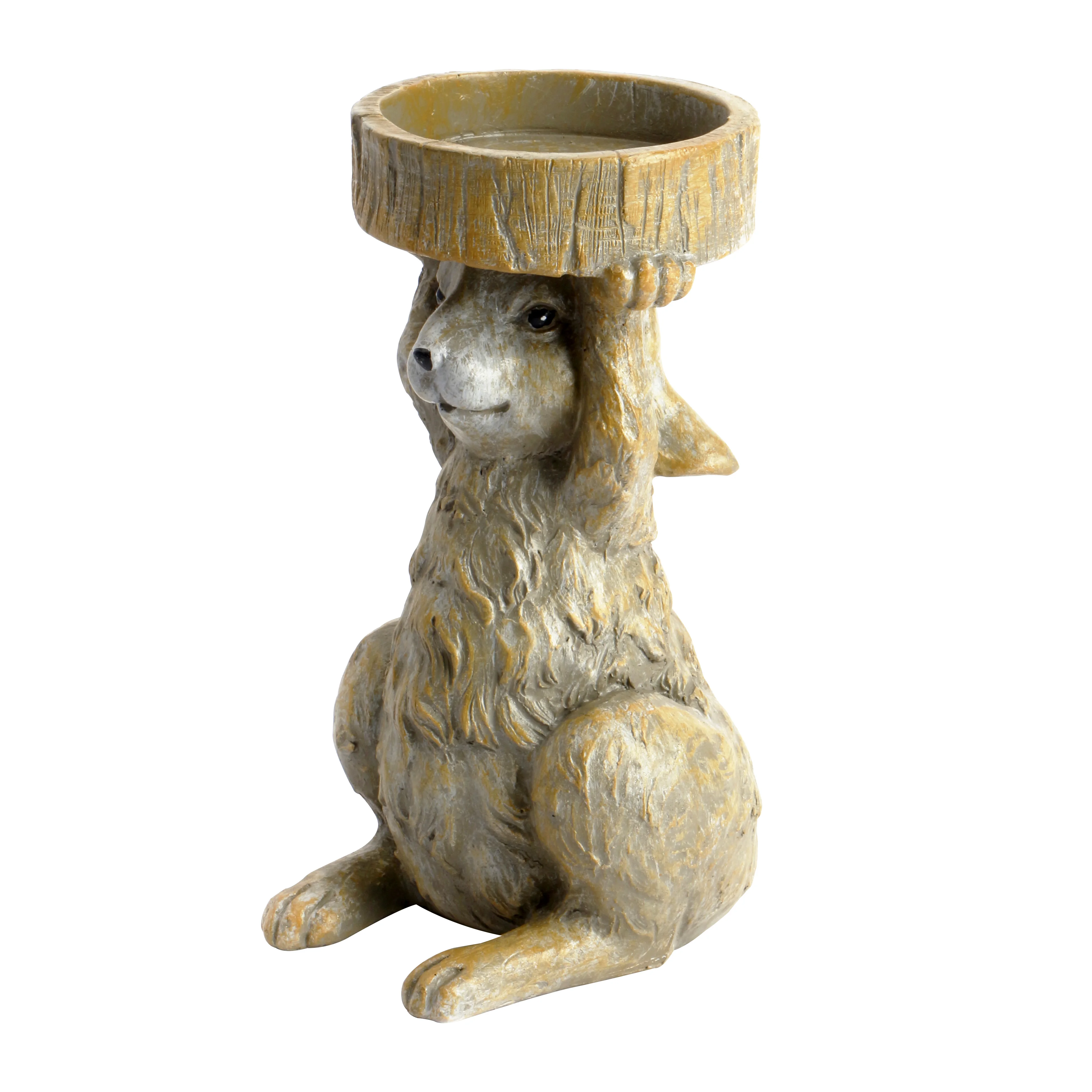 2022 Wholesale Resin Easter Beautiful Rabbit Animal Sculpture Garden Statue for Home Decoration