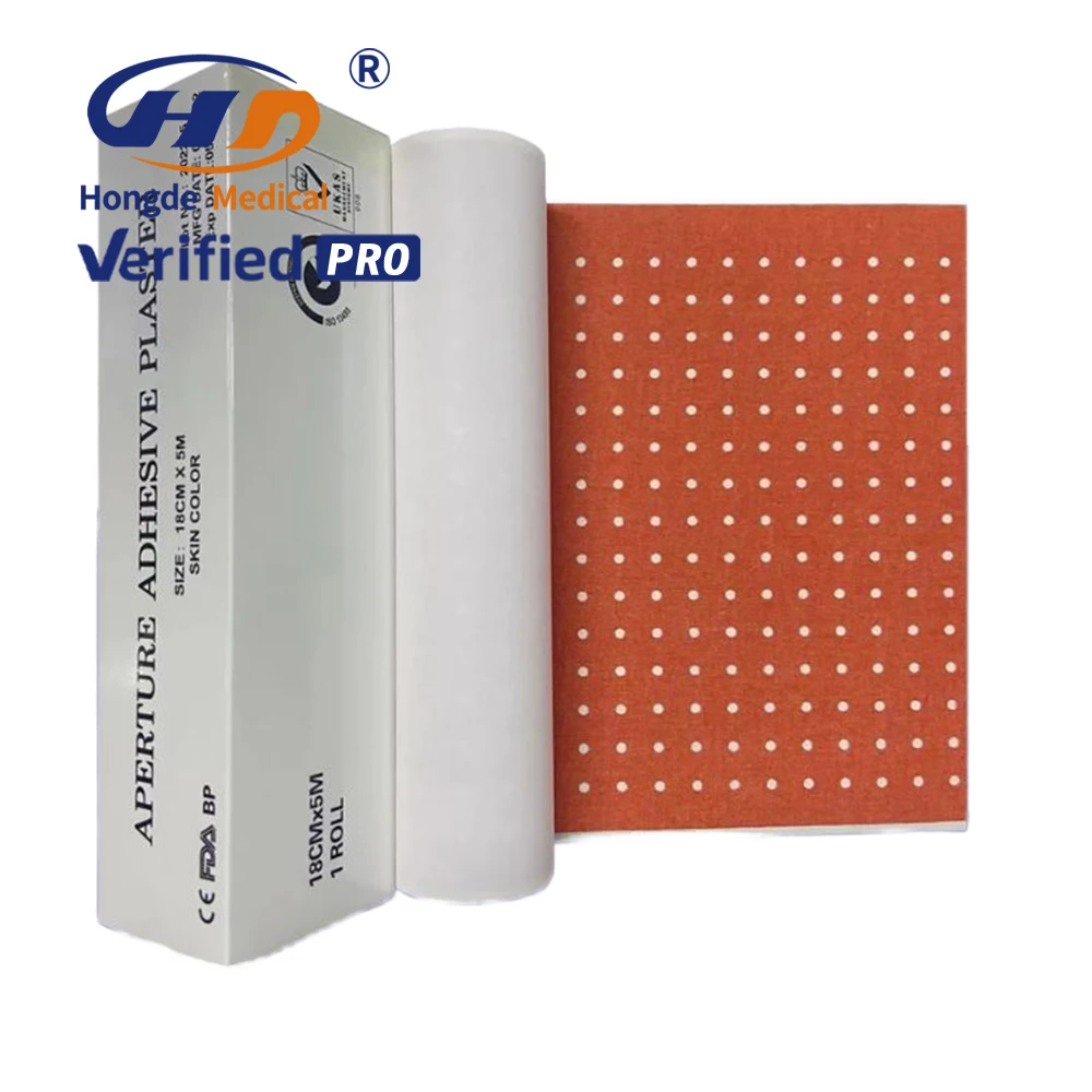 Tape Hospital Aperture Perforated Zinc Oxide Adhesive Plaster Waterproof Adhesive Wound Plaster Custom Roll Tape ZXT