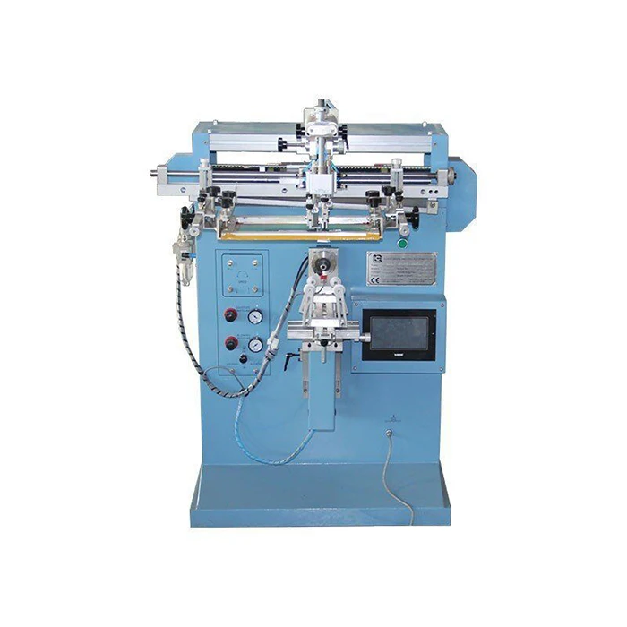 Curved surface silk screen printing machine for bottle Paper Cups Screen Printers Glass Bottle Screen Printing machine For Jars