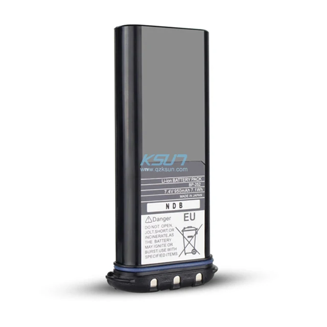Walkie Talkie 950mAh BP-252 Аккумулятор для ICOM Walkie-Talkie IC-M33 M34 M35