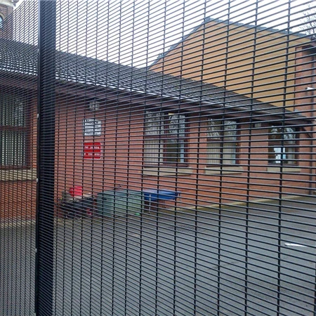 Border Villa Security Razor Wire Anti Climb Fence 358 Railway Station Y Post Mesh Anti Cut Fence