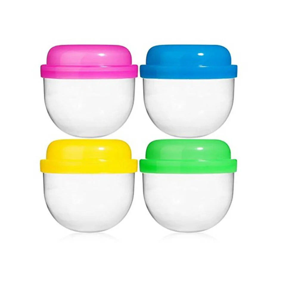 
Empty 2 inch Acorn Frosty Plastic Clear Capsules 7 Colors Pack Toy Stand Vending Machine Tiny Surprise Kids Party Favor 