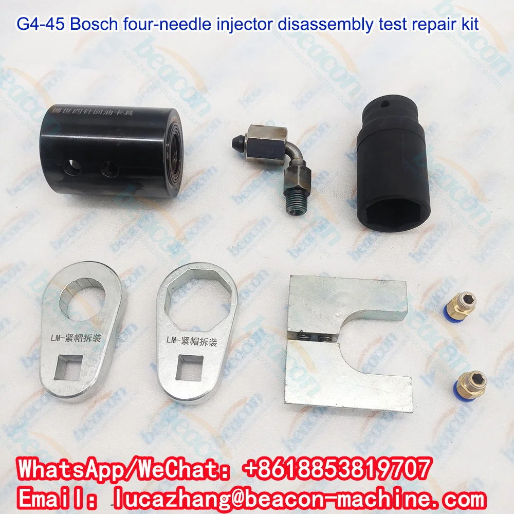 Beacon High Performance Disassemble and installing Injector Repair Kit Tool for Bosch 4 Pins Common Rail Injector