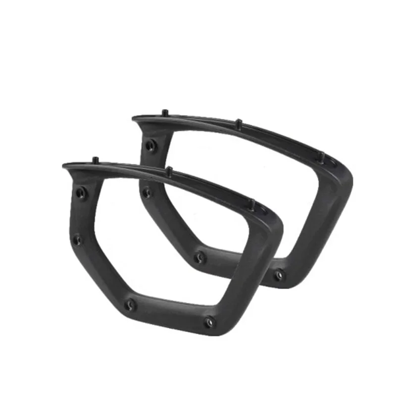 Office Accessories Black Color Wholesale Fixed Leather Office Chair Armrest