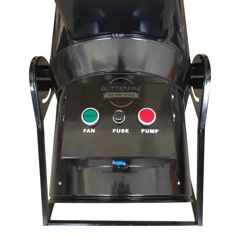 Large Outdoor Snowflakes Machine 2000W Electronic Control Professional Stage Snow Machine for Performances Party