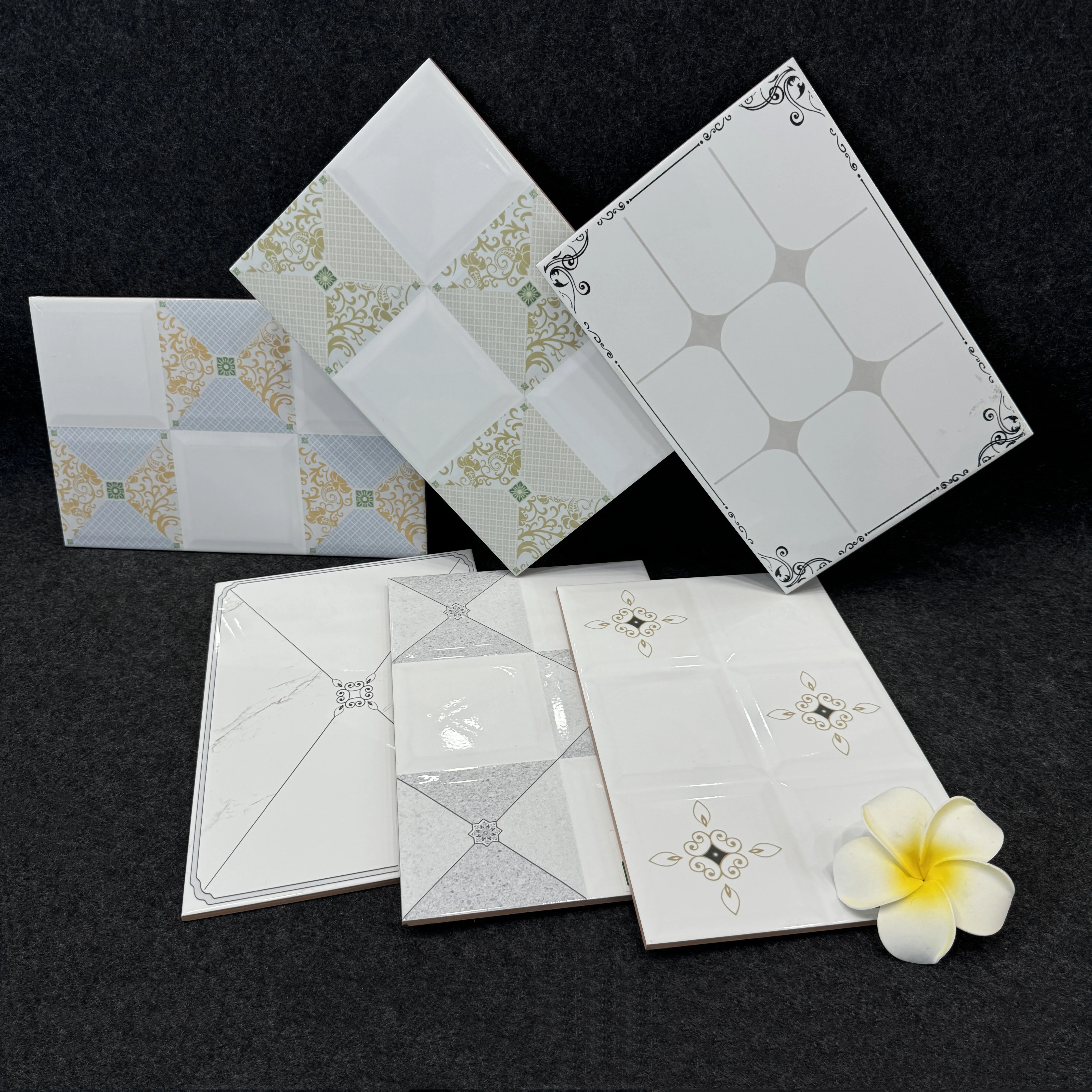 Manufacturer 20x30cm 12x8 Modern  Ceramic Digital  Bathroom Wall Tiles In Cheap Price