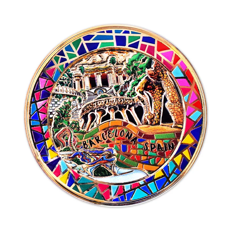 Tourist Souvenir Fridge Magnet Metal With Mdf Material Accept Customer Custom Refrigerator Magnets