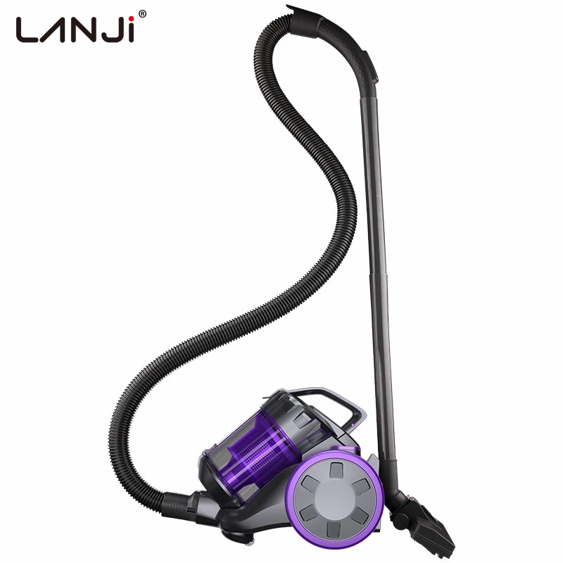  Пылесос LANJI OEM оптовая продажа супер всасывающий проводной циклонный без мешка с канистрой для твердого пола