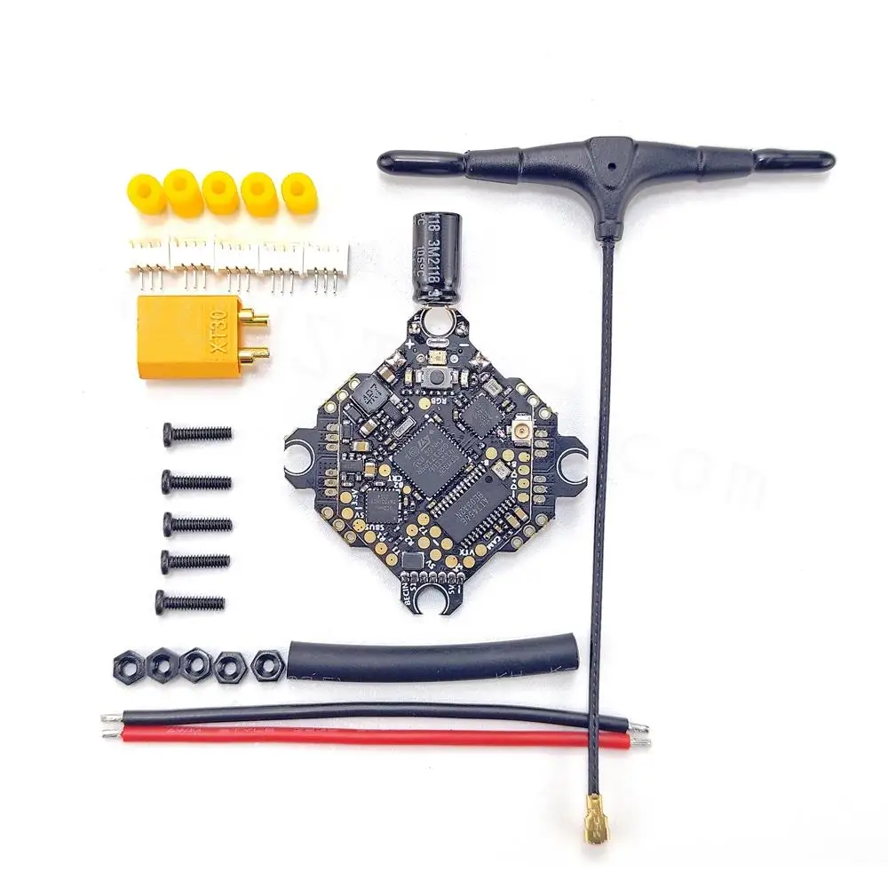 Контроллер полета DarwinFPV ExpressLRS ELRS 2 4 ГГц F411 1 ~ 3S AIO Whoop Betaflight F4 15A OSD BEC BL_S в ESC для FPV радиоуправляемого дрона
