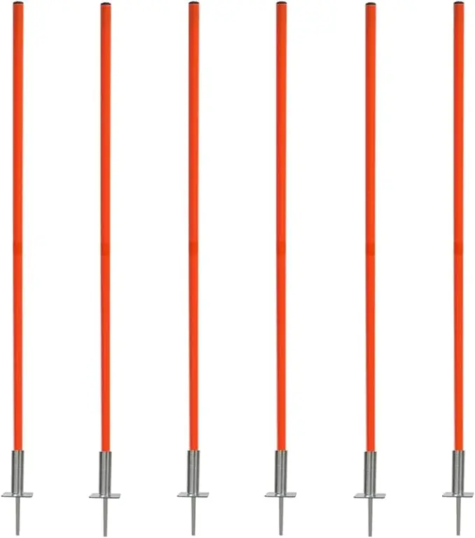 Xin Xing Wholesale Plastic Slalom Ladders Agility Training Poles for Soccer and Fitness Workouts