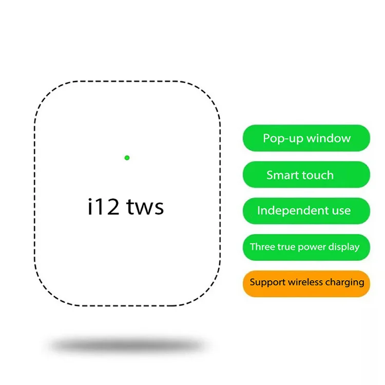  I12tws продвижение bT 5 0 наушники беспроводные i12