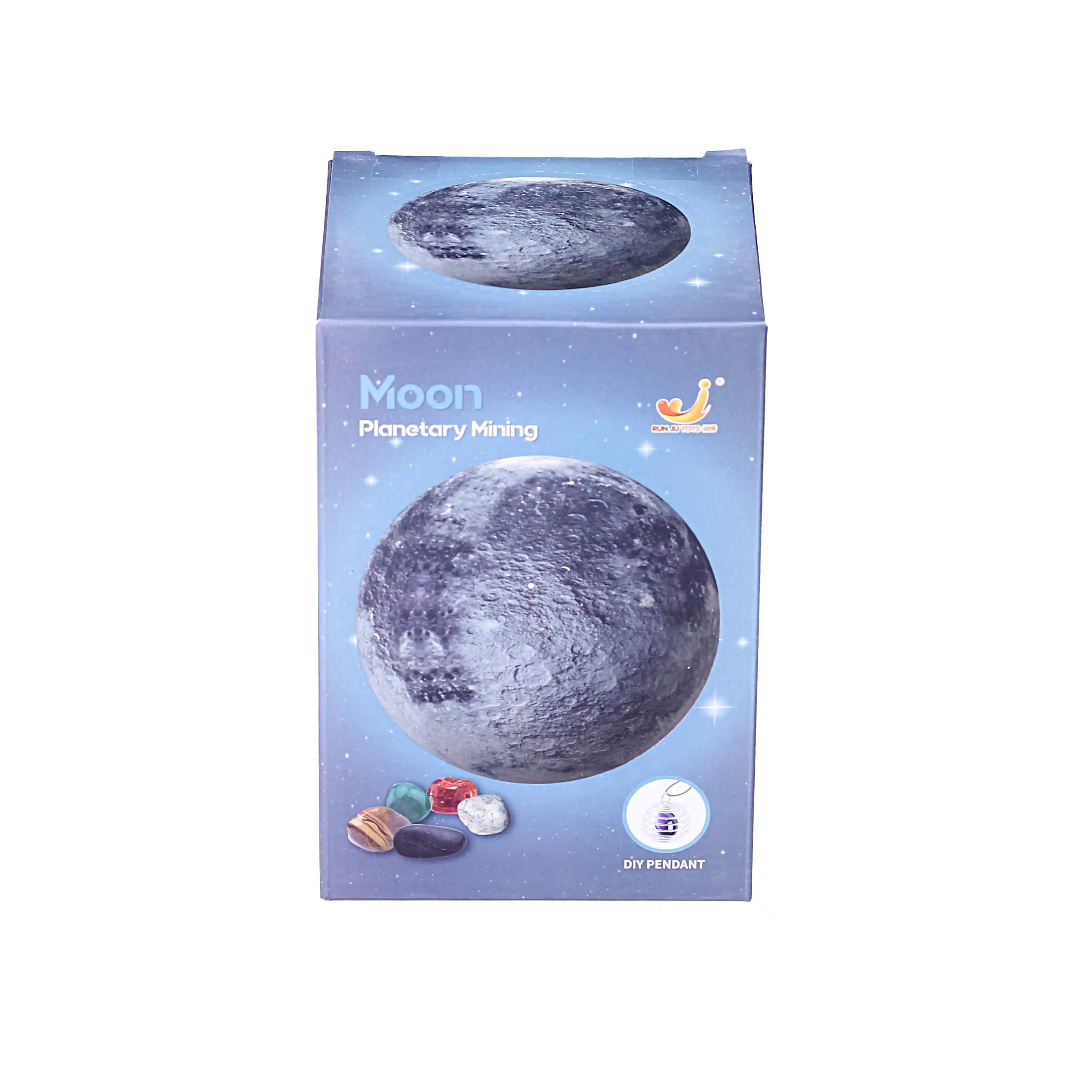 Funny gift Educational Space Toys Planet Collection Kit Science Solar System Exploring Gems Archaeology Excavation Toys For Kids