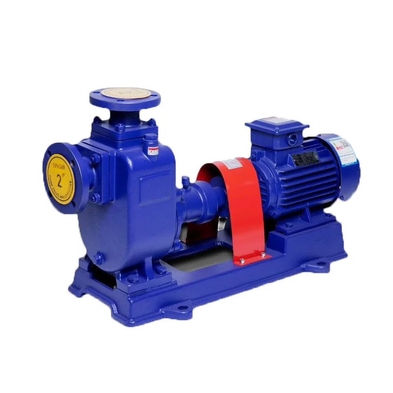 ZX horizontal self-priming transfer pump stainless steel electrical chemical pump