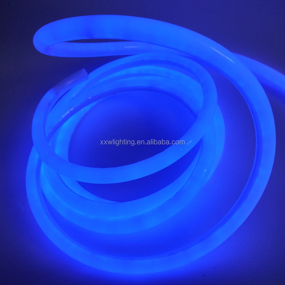 
High quality best price Dia14mm 16mm color sleeve milky white PVC led round rope light tube 