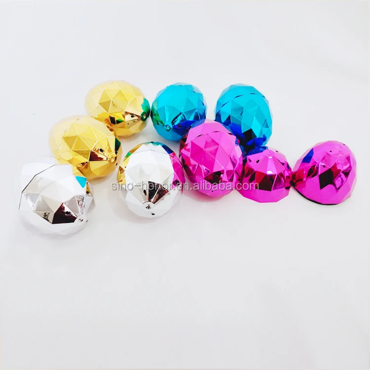 hot plastic easter diamond shape egg for sale