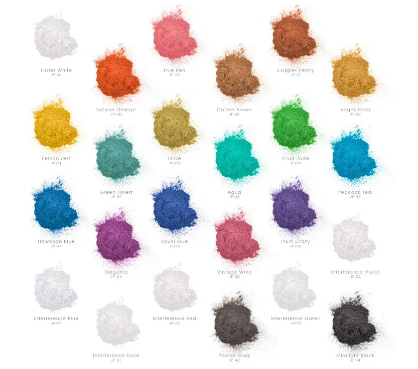 Metallic Powder Pearl Pigment  Cosmetic Grade Metallic Color