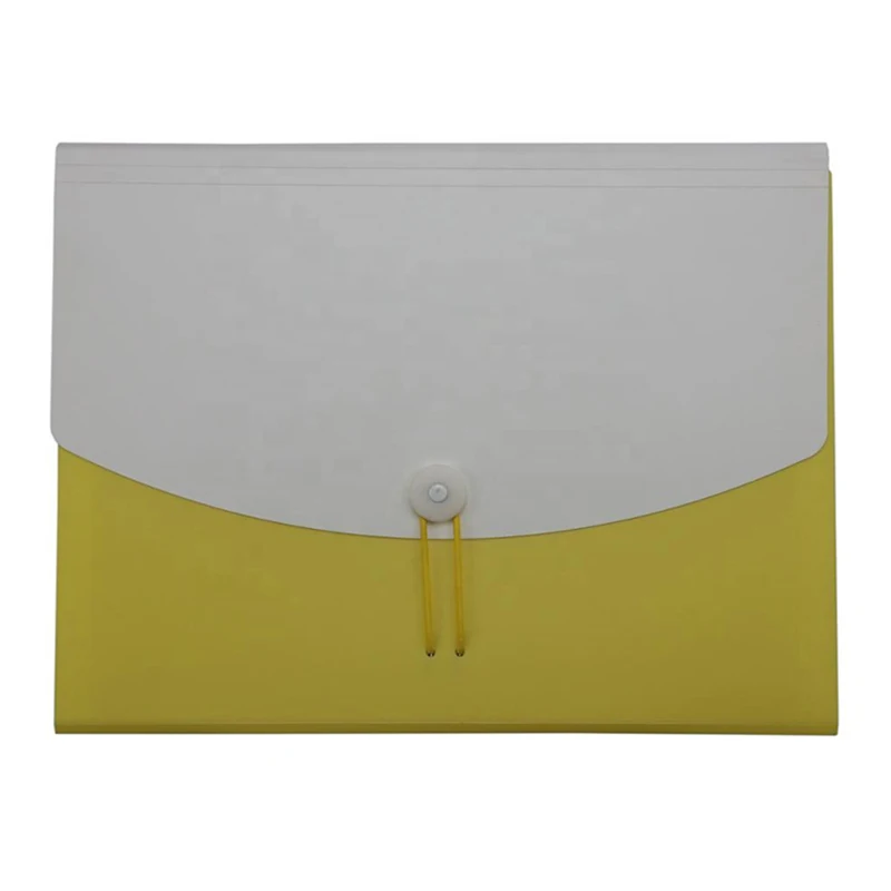 
A4 File Folder Document Bag Receipt File Expanding Wallet 12 Pockets Bill Folders Filing Products Office Organizer Supplies 