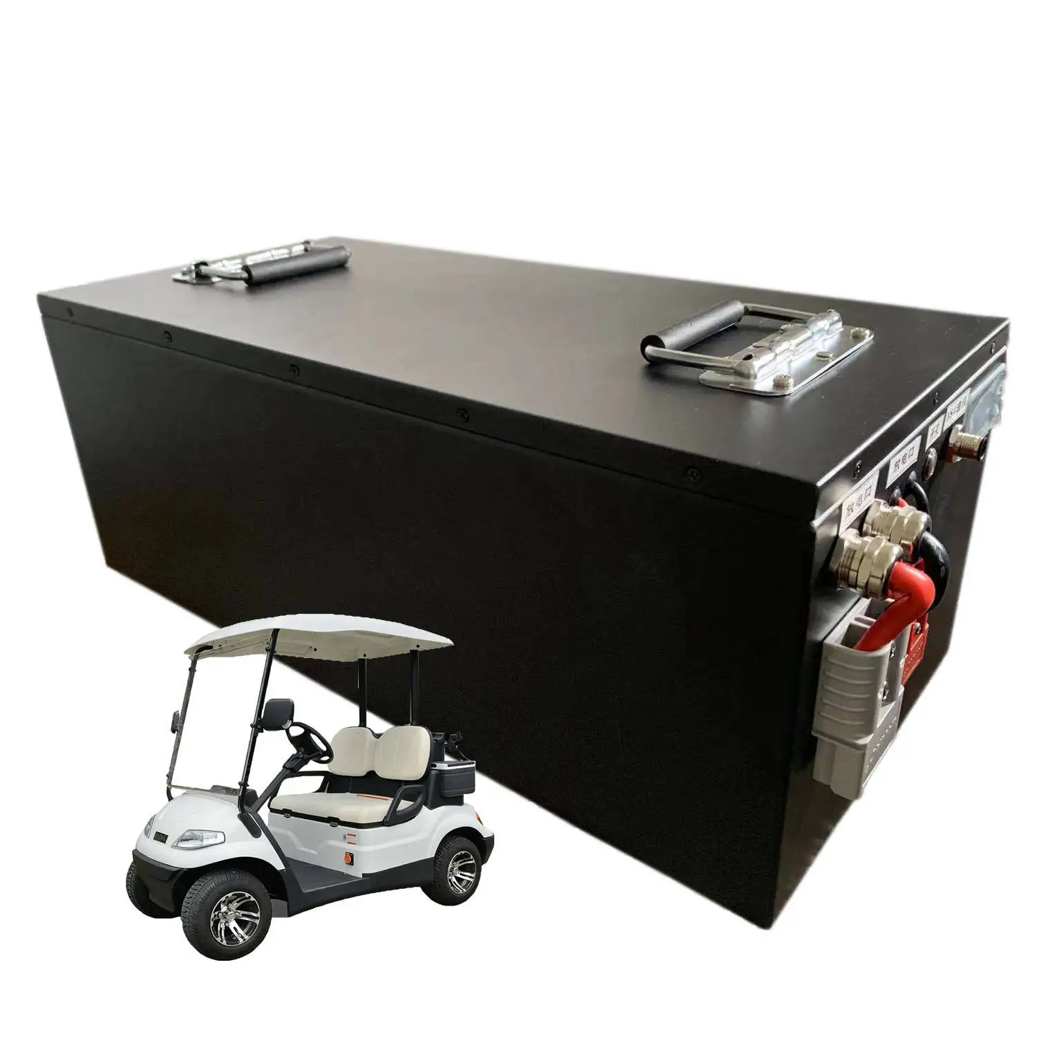 Manufacturer 48V 100Ah Deep Cycle Rechargeable Li-ion battery Pack Electric Golf Car Batteries