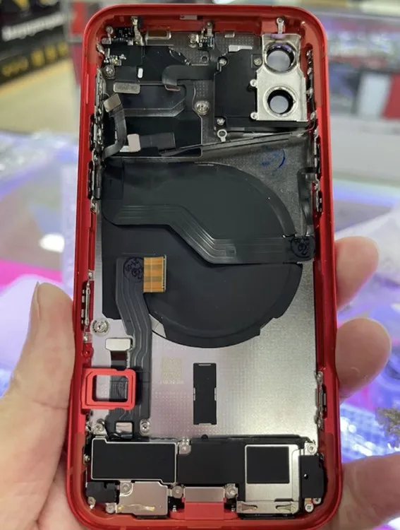 Производитель задний корпус полная сборка Замена для iPhone 12 мини задняя крышка батарейного отсека Корпус Корпуса Chasiss с полными