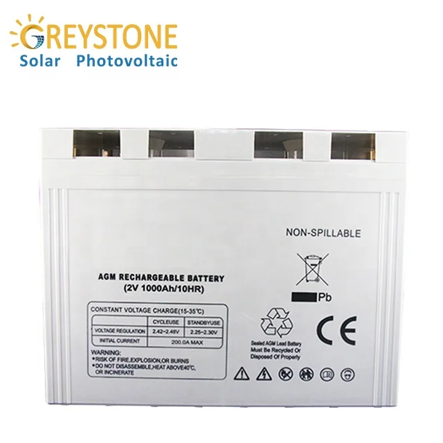 gel solar 2v 200ah 400ah 600ah 1000ah lead acid battery for backup power supply