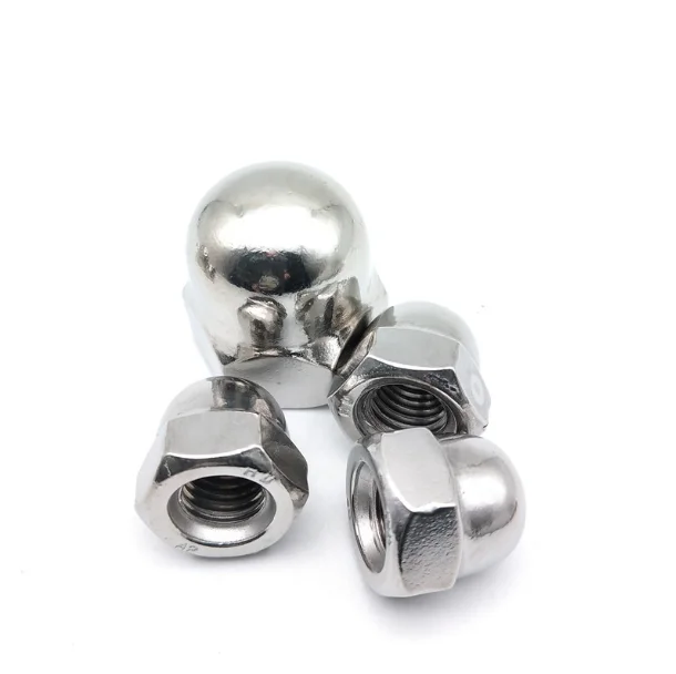 Din1587 Stainless Steel M6 M8 M10 M12 Hexagon Dome Cap Nut Acorn Domed Nuts