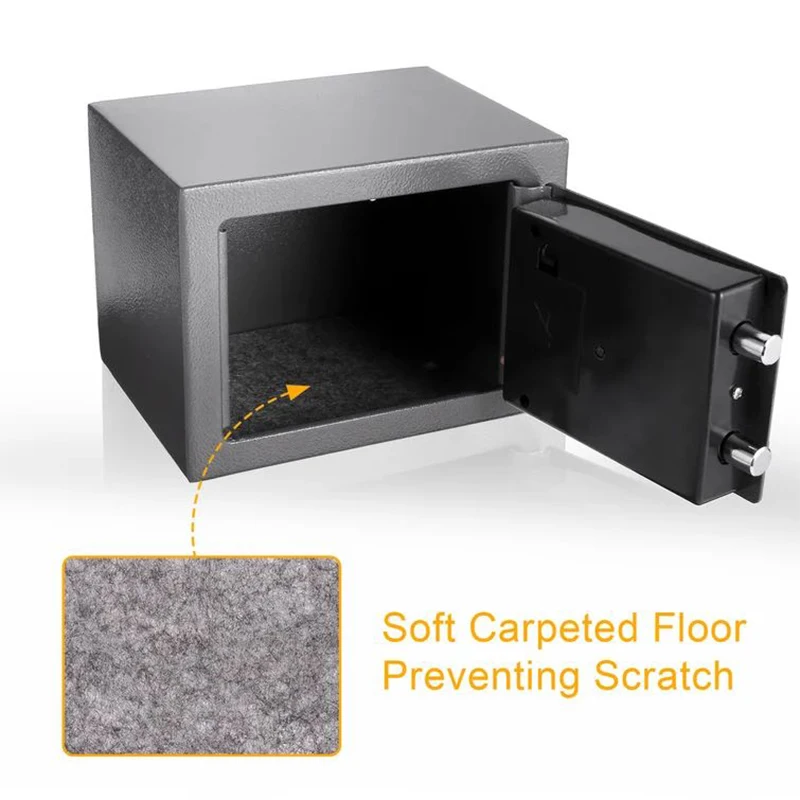 wholesale high quality steel safety security cash money storage mini small safes box cabinet