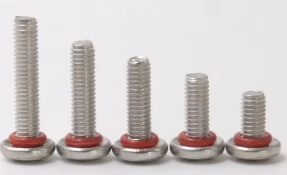 Seal Socket Bolt Waterproof Screws and Fasteners Self Sealing Bolts m6 Socket Self Sealing screw o Ring Screw