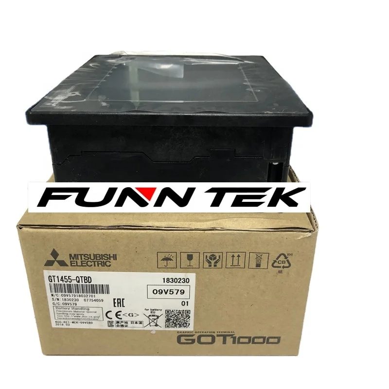 JAPAN Brand New MITSUBISHI GOT1000 5.7 inch TFT Display Touch Screen GT1455-QTBD HMI Original