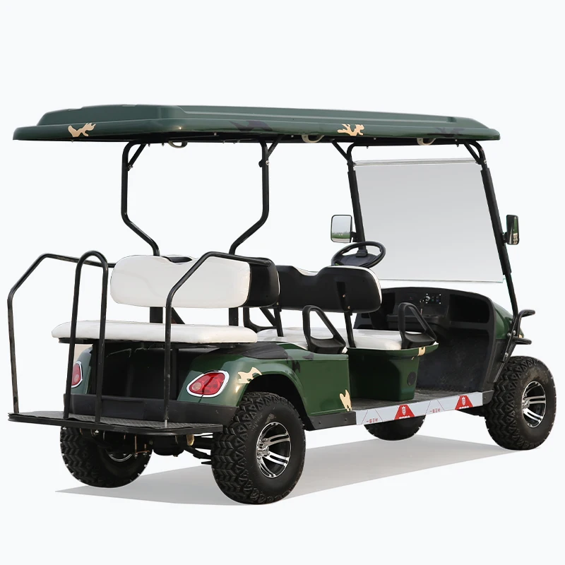 4-6 seat Electric Golf 60v Intelligent Golf Cart Wholesale  Electric sightsee car  patrol car