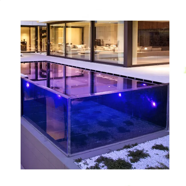 plexiglass plate of acrylic pool