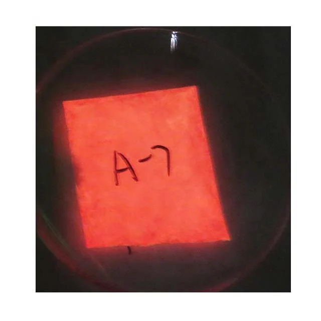 
colorful red orange purple Small particle size glow fluorescent luminous luminofor powder pigment for nail paint coating 