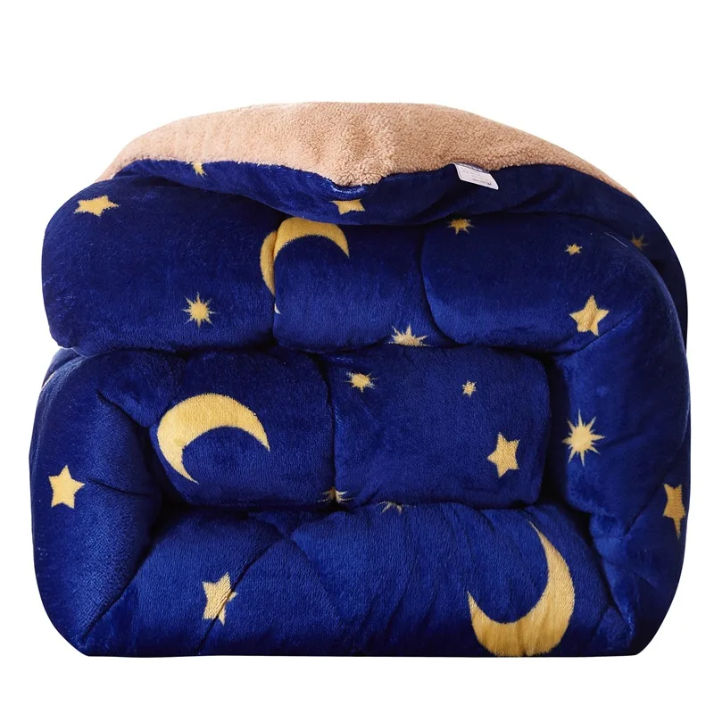 Quilts cotton duvets Australian lambswool Warm comforter Thicken warm winter comforter